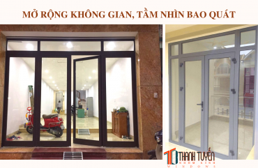 CỬA NHÔM XINGFA 4 CÁNH