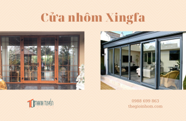 cửa nhôm kính - cửa nhôm xingfa 
