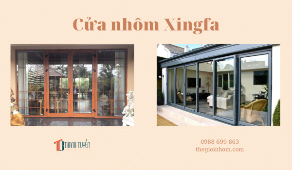 cửa nhôm kính - cửa nhôm xingfa 