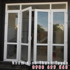 CƯA SỔ NHÔM MÀU TRẮNG