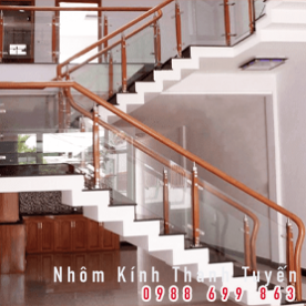 LAN CAN CẦU THANG KÍNH - LAN CAN KÍNH 