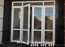 CƯA SỔ NHÔM MÀU TRẮNG