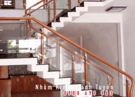 LAN CAN CẦU THANG KÍNH - LAN CAN KÍNH 